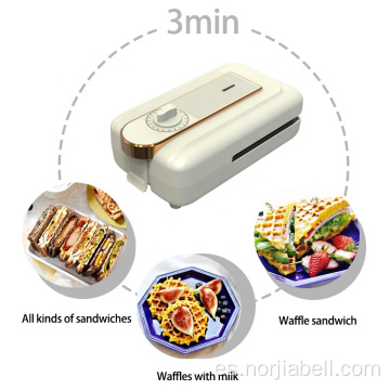 Placas extraíbles automáticas del hogar Timing Panini Maker